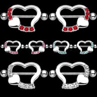 Nipple Ring Bar KQ-0019P