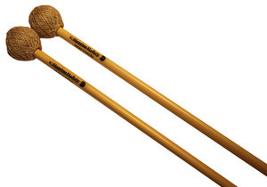 Unlimited Rocky Mountain Superball Mallets - Yellow/Includes 2  Mallets/Rubber Heads/Unique Gong Tones