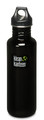 Klean Kanteen Stainless Steel Black Eclipse Water Bottle 27 oz Classic