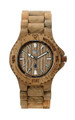 WeWood Date Teak Watch Organic Wooden Natural New In Box