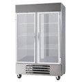 Beverage-Air Dual Temperature Reach-In Refrigerator / Freezer with Glass Doors and LED Lighting
