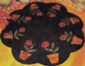 Red Geraniums Table Mat pattern