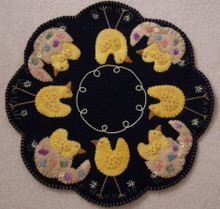 Its,Spring,Chicks,Auntie,Jus,Quilt,Shoppe,pattern,wool,appliqué