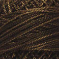 Valdani Perle Cotton #12 variegated - Heirloom Collection - H212 Faded Brown