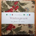 Mini Charm Squares - Wintergreen 