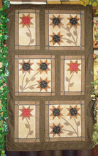 Country Bouquet small wall quilt design by Liberty Homestead LB07