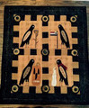 Curious Crows wall quilt from Peculiar Primitives book by Robin Vizzone