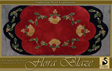 Floral Blaze designer Crane Designs table topper