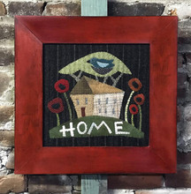 Happy,Home,wool,appliqué,picture,Threads,That,Bind