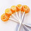 orange lollipops, lollipops, fruit lollipops, party favors, pink party, fruit flavored candy, candy, fruit flavored lollipops, party treats, birthday party decor, party decorations, party supplies, birthday party, gifts, kids party, candy bar, candy table, kids birthday, party gifts, party food