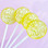 yellow lollipops, flower lollipops, spring lollipops, lemonade lollipops, lemonade candy, lollipops, natural lollipops, organic lollipops, vegan lollipops, party favors, party lollipops, wedding favors, lollipop bouquet, custom lollipops, edible bouquet, flower