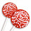 red lollipops, picnic lollipops, cook out lollipops, natural lollipops, gourmet lollipops, vegan lollipops, organic lollipops, July 4th lollipops, summer lollipops