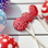 red lollipops, picnic lollipops, cook out lollipops, natural lollipops, gourmet lollipops, vegan lollipops, organic lollipops, July 4th lollipops, summer lollipops