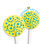 yellow lollipops, Valentine's lollipops, Valentine's Day Lollipops, Valentine's Day Candy, natural lollipops, organic lollipops, vegan lollipops, party favors, party lollipops, wedding favors, lollipop bouquet, edible bouquet, flower lollipops, lollipop gifts, gift box, candy gift box, lollipop box, girl party lollipops, kids lollipops, fruit lollipops, birthday lollipops, birthday party lollipops