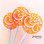 Mango lollipops, orange lollipops, bridal shower lollipops, baby shower lollipops, wedding lollipops, peach lollipops, natural lollipops, organic lollipops, vegan lollipops, citrus lollipops, party lollipops, custom lollipops, ribbon lollipops, popular lollipops