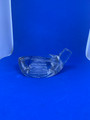 VTG HOFBAUER CLEAR LEAD CRYSTAL GLASS GOLF CLUB PAPERWEIGHT MADE IN WEST GERMANY