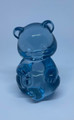 VINTAGE FENTON BLUE GLASS BEAR