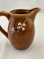 VINTAGE BLOOM PITCHER HAND PAINTED DOGWOOD FLOWERS