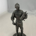 1974 THE FRANKLIN MINT "THE SILVERSMITH" FINE PEWTER FIGURINE