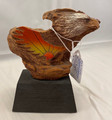 VINTAGE RICK CAIN LIMITED EDITION "POWER OF ONE" BALD EAGLE TWO-SIDED SCULPTURE