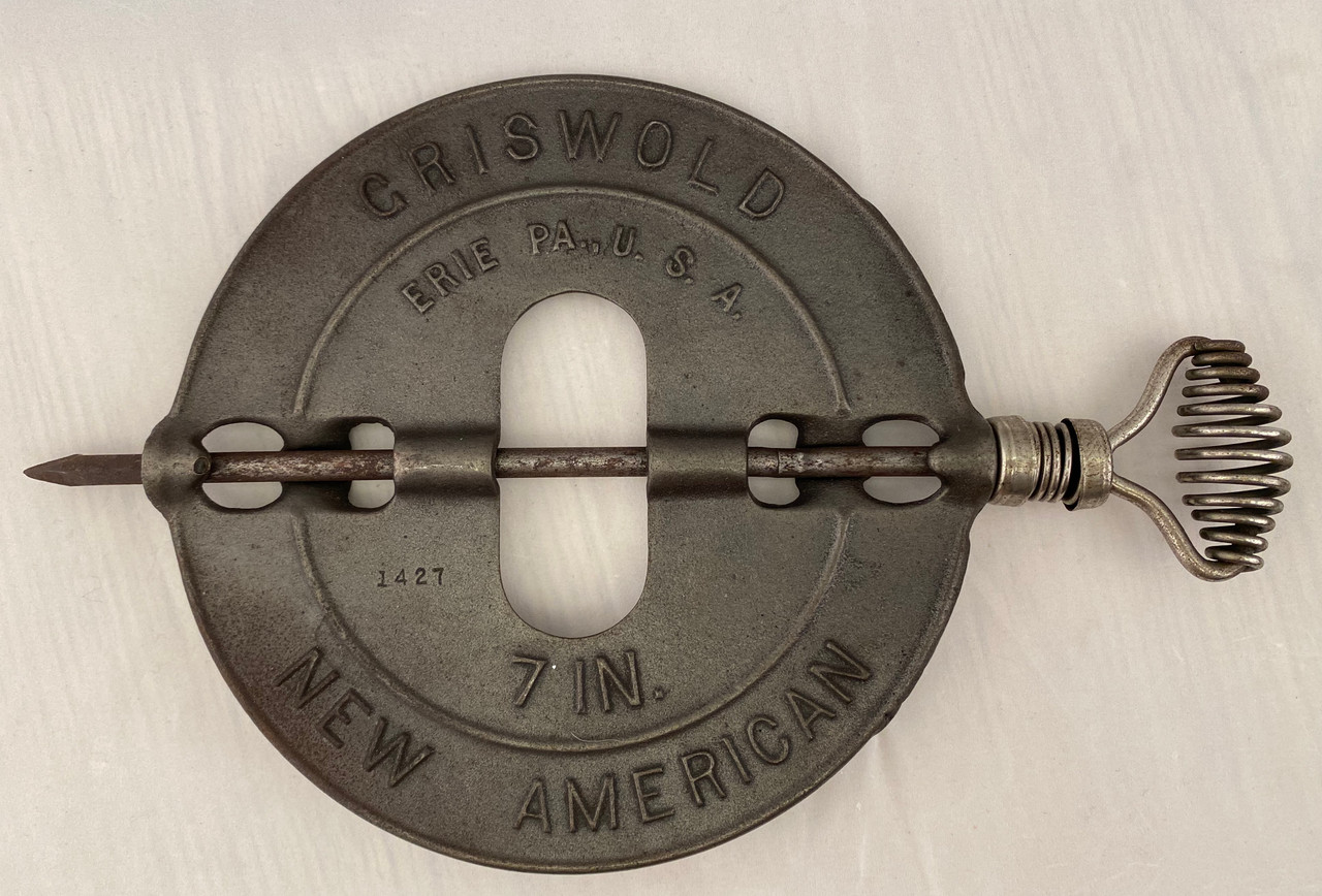 ATQ 7 ERIE PENN.GRISWOLD AMERICAN CAST IRON STOVE PIPE DAMPER