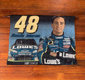 JIMMIE JOHNSON NASCAR WALL HANGING WOVEN TAPESTRY BY SCENE WEAVER IN AMERICA