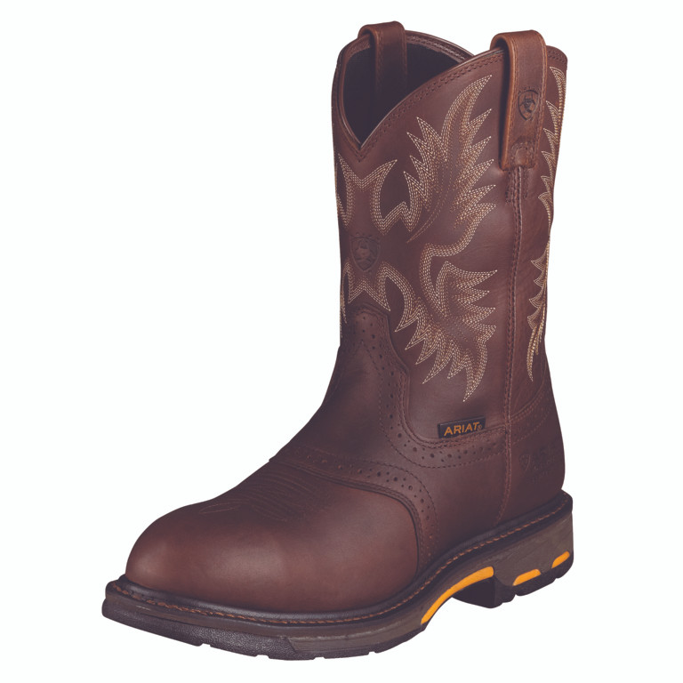 ariat workhog pull on composite toe