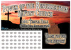 Church Scratch off Fundraiser Card will raise $100-$10,000.  Scratch off Card, Scratch off Fundraiser, Fundraising, Church, Youth Group, Missionary Fundraiser, Donations, Fundraiser.