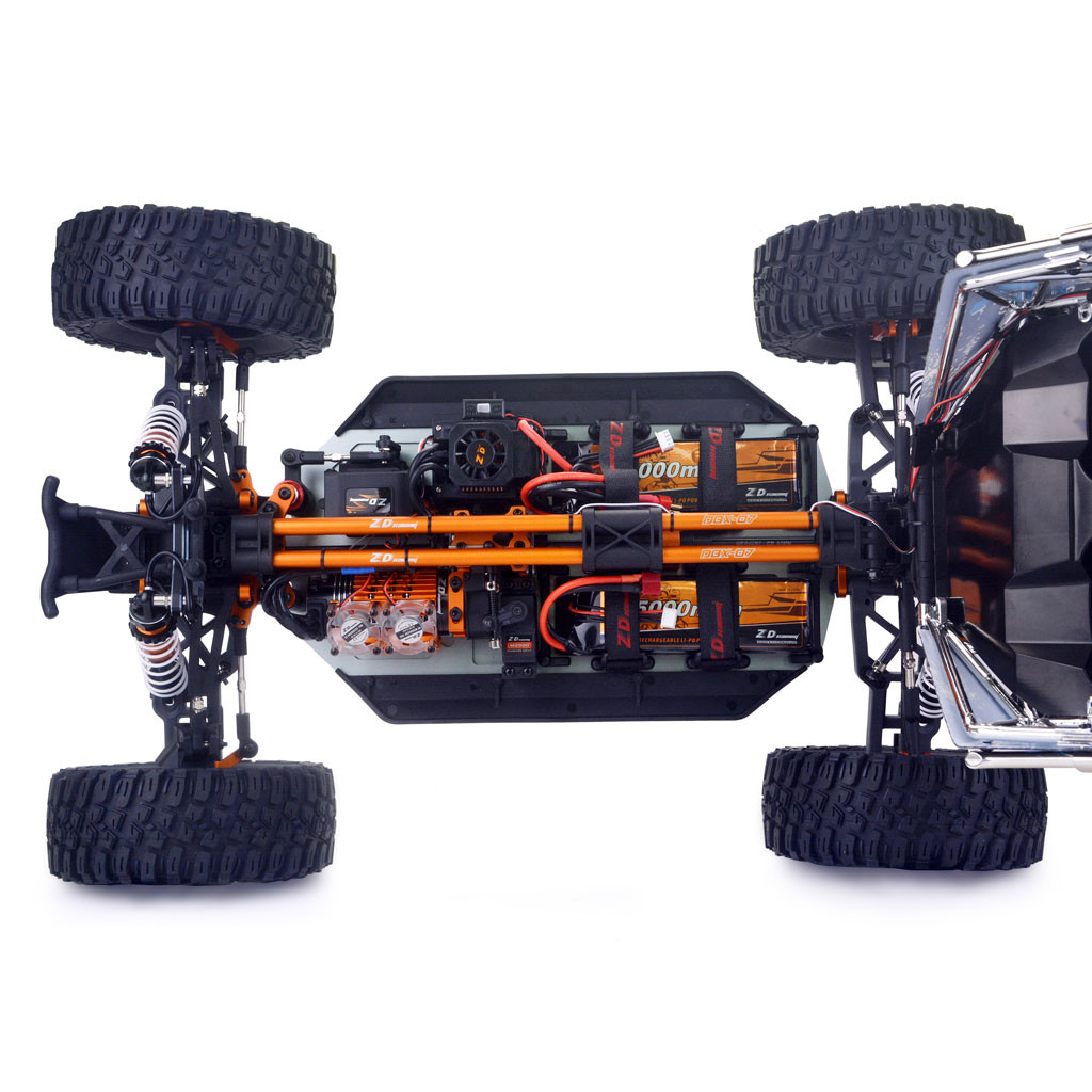 格安即決 Car RC 4WD 2.4G 1/7 DBX-07 Racing ZD 80km/h Speed High スノーボード