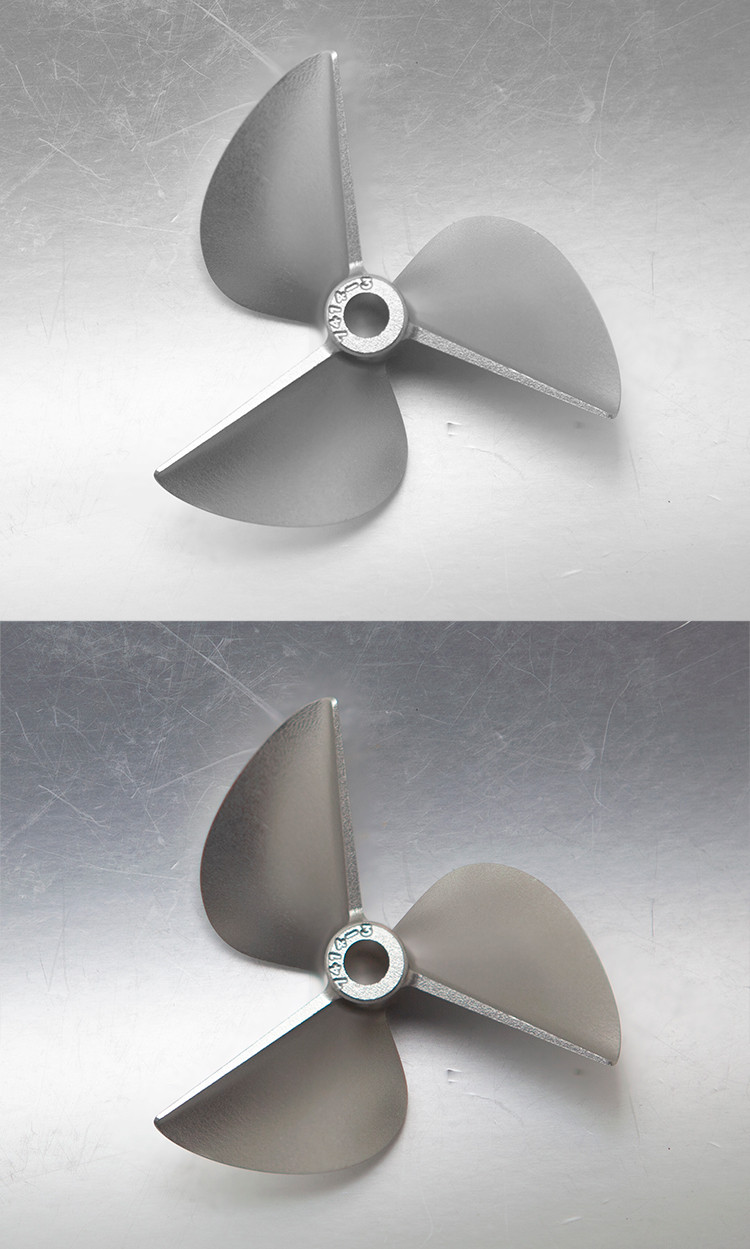 74 Inch Propeller TFL CNC 6.35mm 3 blade 74mm Alum. Propeller 7414352