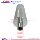 L=138 Stainless Steel Muffler 504B82 for RC Gas Boat