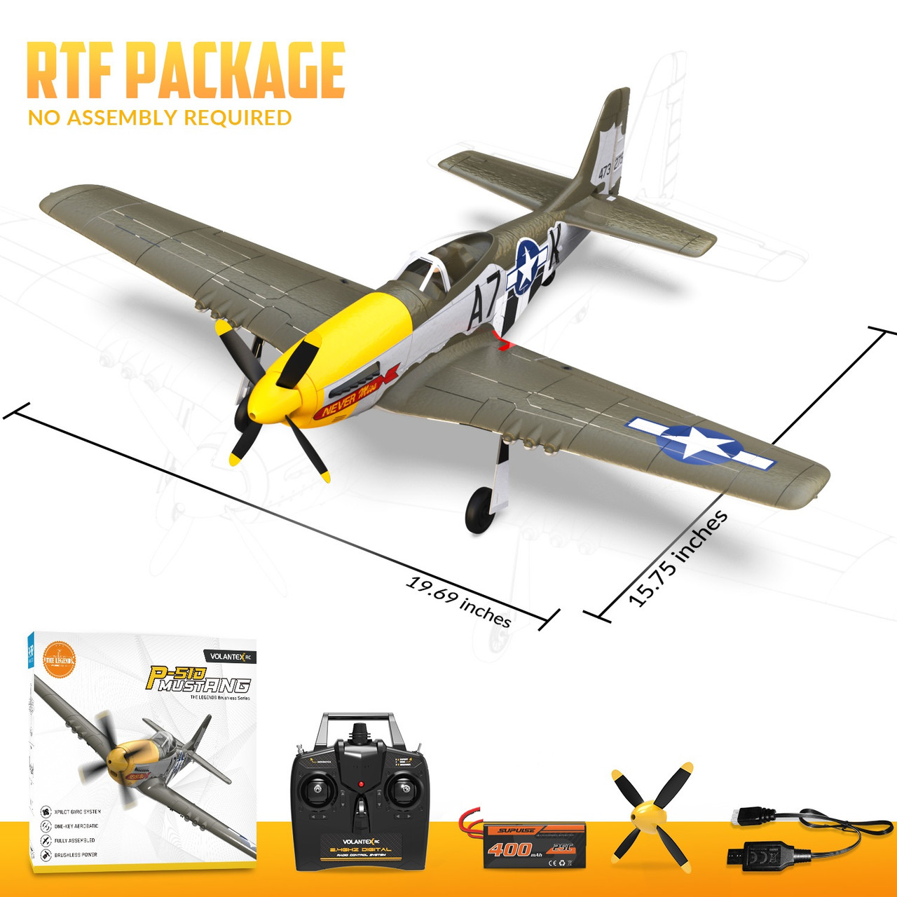 FMS | RC Vliegtuigen | FMS126P - PITTS 1400MM V2 ARTF & Reflex Gyro