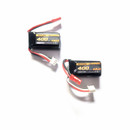 Volantex 2pcs 7.4V 400MAH Lipo JST plug Battery PB3119 for RC Airplane 500mm P51 Mustang 76802