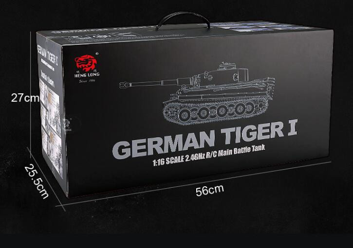 Mato/HengLong German Tiger I 1/16 RC Tank Model Rear Panel Metal Tool Box MT035