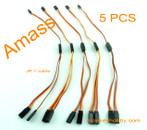 AMASS 30cm 22AWG JR Y leads, flat wire AM-3003-5 (5pcs/bag)