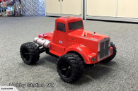 HIMOTO Road Warrior 1:10 SCALE RTR 4WD ELECTRIC POWER MONSTER TRUCK BIG PETE W/2.4G REMOTE BRUSHLESS VERSION Red 31901