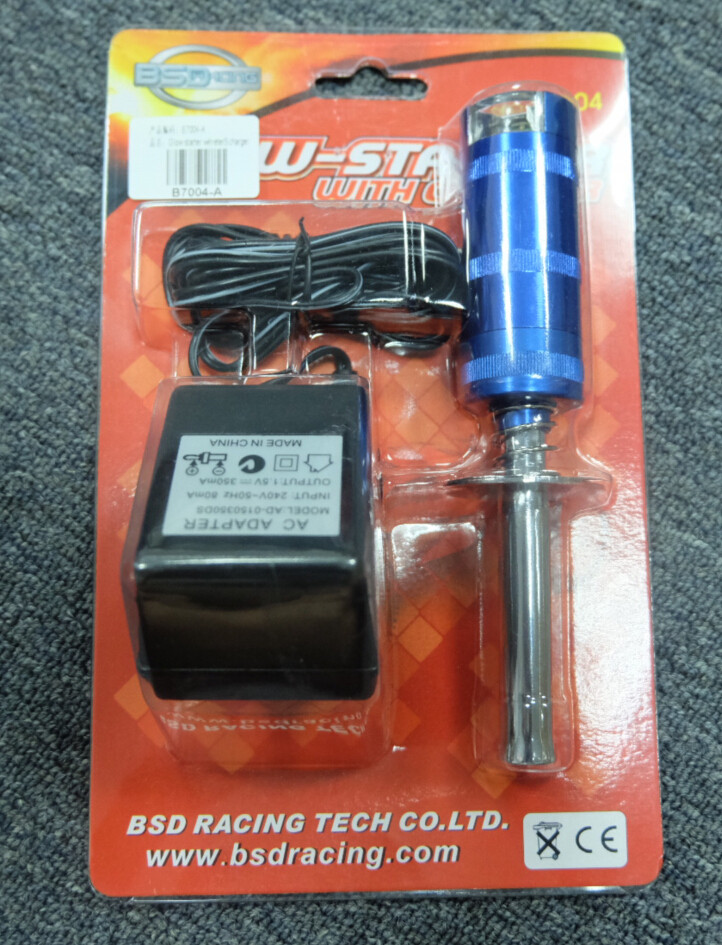 RED CAT /BSD Glow starter with charger B7004-A