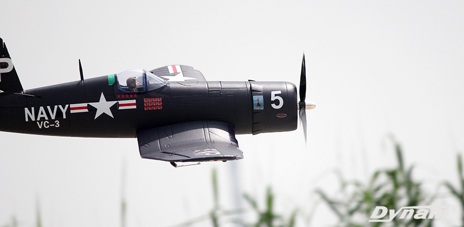 dynam f4u corsair rtf