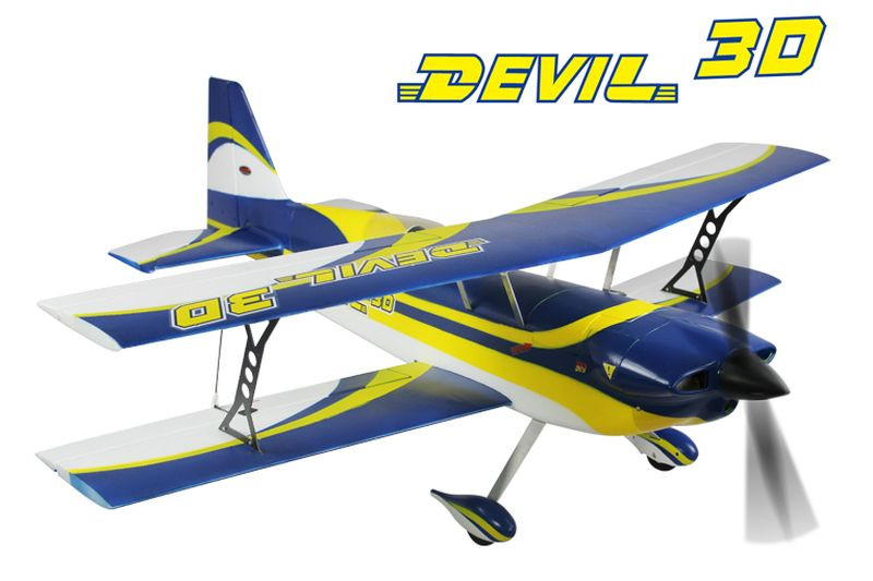 DYNAM RC Airplane Devil 3D 1015mm Wingspan PNP 