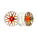 HSP RC CAR PARTS 06102PL Wheel Rim Chrome (orange)