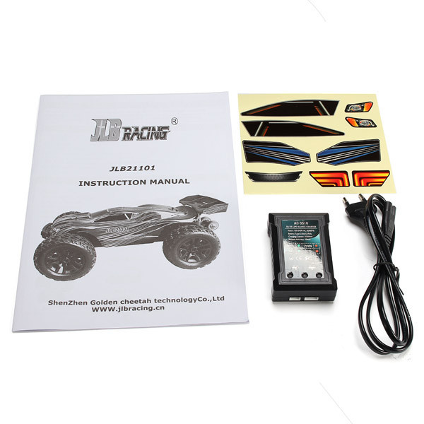 JLB Racing CHEETAH 1/10 Brushless RC Car Truggy 21101 RTR