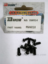 JLB PM4X10mm 10pcs Screw SW014 CHEETAH 11101 21101 1/10 RC Car Parts