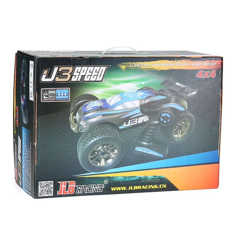 JLB RACING J3 SPEED 1 10 Scale 120A HobbyWing Waterproof ESC 4WD Brushless Off Road Truggy
