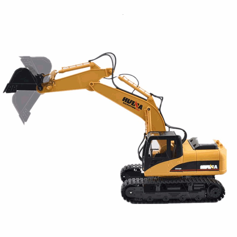 rc excavator huina toys 1550