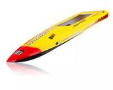 Volantex Racent 798-2 Vector 80 Angry Shark RC Boat Parts Hull only with painting and trim scheme printing