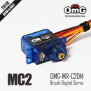 OMG OMG-MR-C2DM MC2 12g Micro Plastic Brush Digital Servo