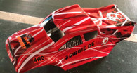DHK RC CAR PARTS 8384-008 New version Zombie 8e Red Color Printed body (PVC body) 