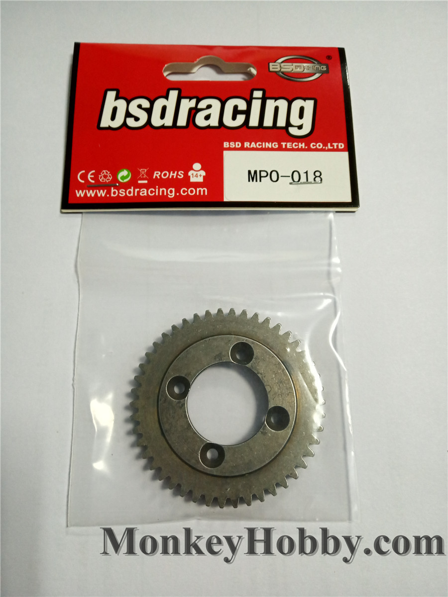 BSD Racing / REDCAT RC CAR PARTS Steel Spur gear 46T MPO-018 1/8 