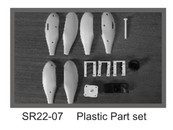 Dynam DY8936 SR22 Plastic parts set SR22-07