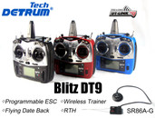 Dynam Detrum Blitz-DT9 9CH Smart Transmitter with SR86A-G Autopilot Receiver